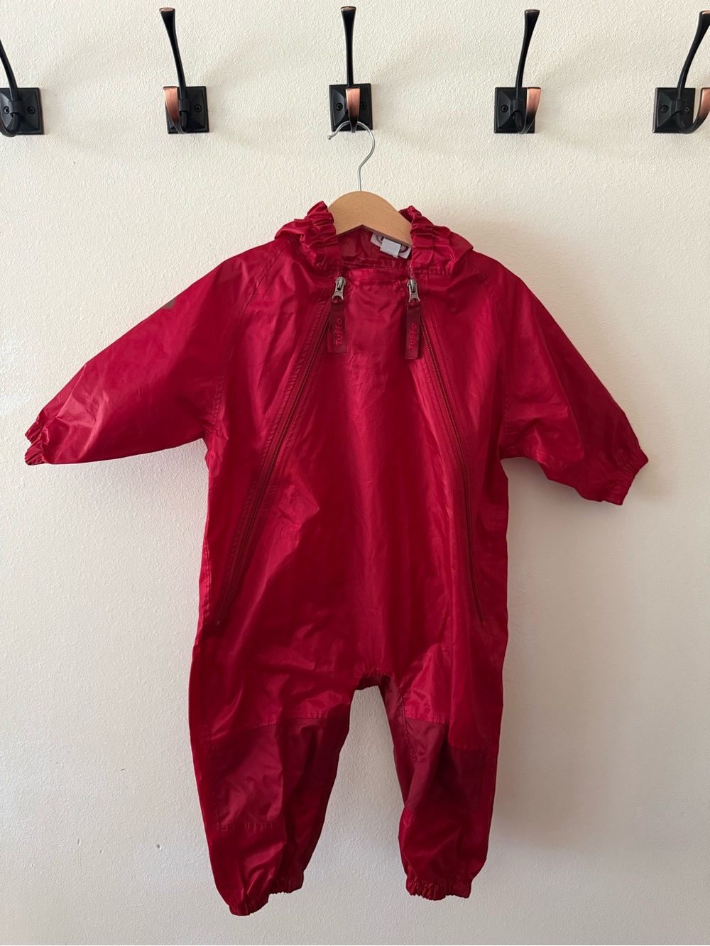 Tuffo rain coverall size 18 month